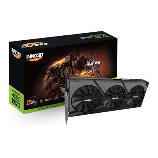 INNO3D NVIDIA GeForce RTX 4080 SUPER 16GB X3 Ada Lovelace Graphics Card